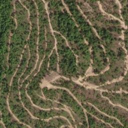 Satellite imagery of The Divide, US