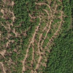 Satellite imagery of The Divide, US