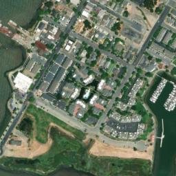 Satellite imagery of Benicia Point, US
