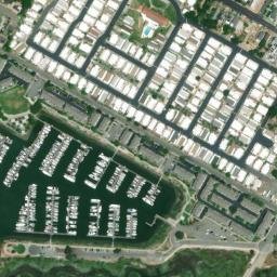 Satellite imagery of Benicia Point, US