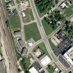Satellite imagery of LEXINGTON ST PAULS CATH CH — NGS HZ2471, US