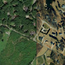 Satellite imagery of Moses Point, US
