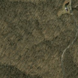 Satellite imagery of Rabbit Hash Ridge, US