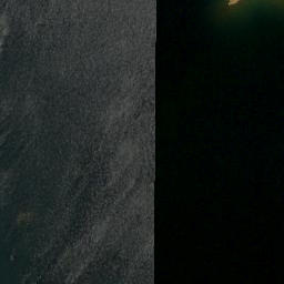 Satellite imagery of Moses Point, US