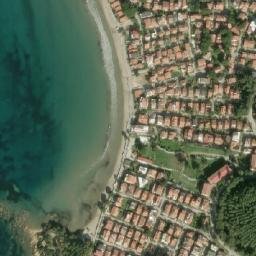 Satellite imagery of Cape Buguli, TR