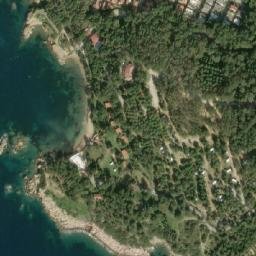 Satellite imagery of Cape Buguli, TR