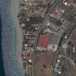 Satellite imagery of Punta di Pellaro, IT