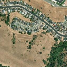 Satellite imagery of Pinole Ridge, US
