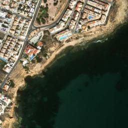 Satellite imagery of Cabo Cervera, ES