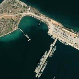 Satellite imagery of Molaki Point, GR