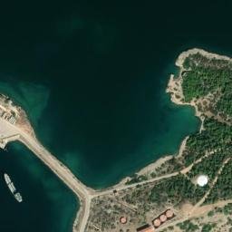 Satellite imagery of Molaki Point, GR