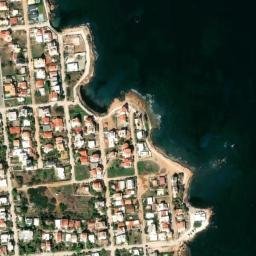 Satellite imagery of Ákra Veláni, GR