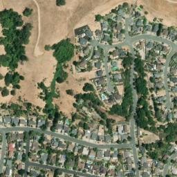 Satellite imagery of Pinole Ridge, US