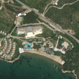 Satellite imagery of Kala point, TR