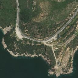 Satellite imagery of Kala point, TR