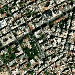 Satellite imagery of Ancient Agora of Athens, GR