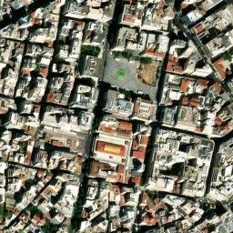 Satellite imagery of Ancient Agora of Athens, GR