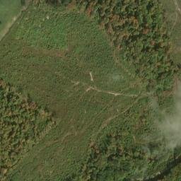 Satellite imagery of Wolfpen Ridge, US