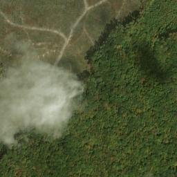 Satellite imagery of Wolfpen Ridge, US