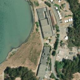 Satellite imagery of Point Molate, US