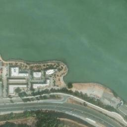 Satellite imagery of Point San Quentin, US
