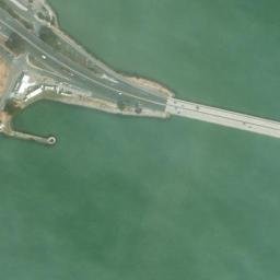 Satellite imagery of Point San Quentin, US