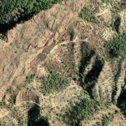 Satellite imagery of Sierra de la Cresta del Gallo, ES