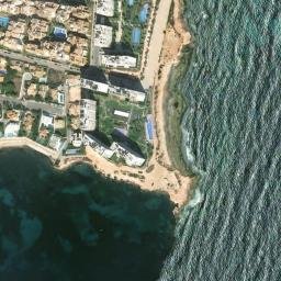 Satellite imagery of Punta Prima, ES