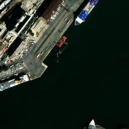 Satellite imagery of Cape Miaulis, GR