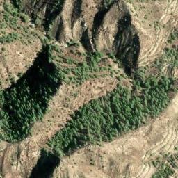Satellite imagery of Sierra de la Cresta del Gallo, ES