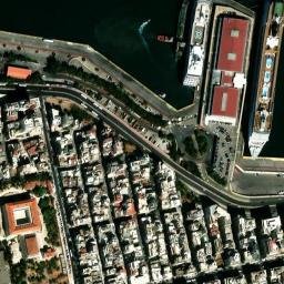 Satellite imagery of Cape Miaulis, GR