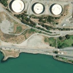 Satellite imagery of Castro Point, US