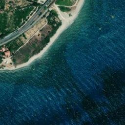 Satellite imagery of Capo Spartivento, IT