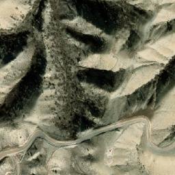 Satellite imagery of Khrebet Byulyuriyadag, TM