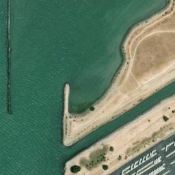 Satellite imagery of Point Isabel, US