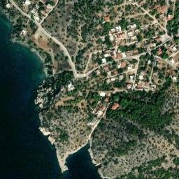 Satellite imagery of Ákra Pérani, GR