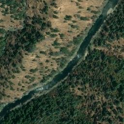 Satellite imagery of Russell Telegraph Mine, US