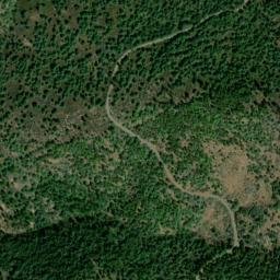 Satellite imagery of Butcher Knife Ridge, US