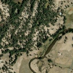 Satellite imagery of Tuolumne Meadows, US