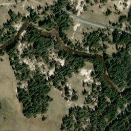 Satellite imagery of Tuolumne Meadows, US