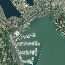 Satellite imagery of Corinthian Island, US