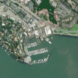 Satellite imagery of Corinthian Island, US
