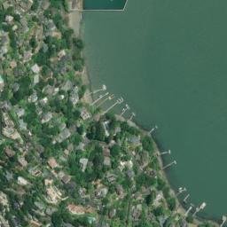Satellite imagery of Corinthian Island, US