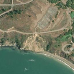 Satellite imagery of Point Blunt, US