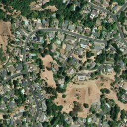 Satellite imagery of G 572 — NGS HT0165 — Moraga, US, US
