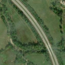 Satellite imagery of McKinney Cliff, US