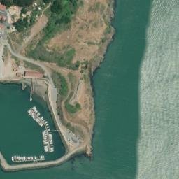 Satellite imagery of Point Cavallo, US