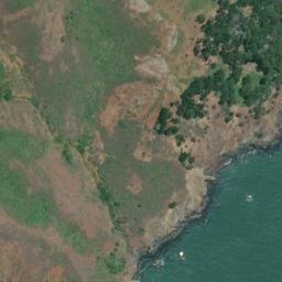 Satellite imagery of Point Diablo, US