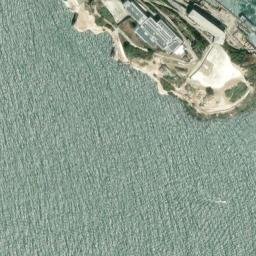 Satellite imagery of Alcatraz, US