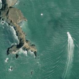 Satellite imagery of Point Bonita, US